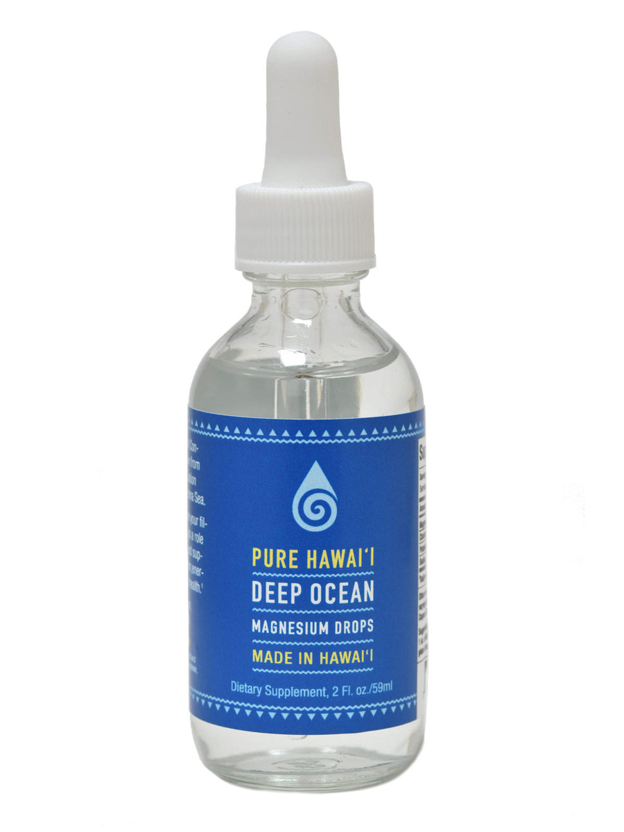 Deep Ocean Mineral Water Drops - Sea Salts of Hawaii Deep Ocean Mineral Water Drops - Sea Salts of Hawaii