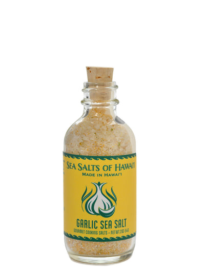 Gourmet Hawaiian Sea Salt with Garlic and Green Onion