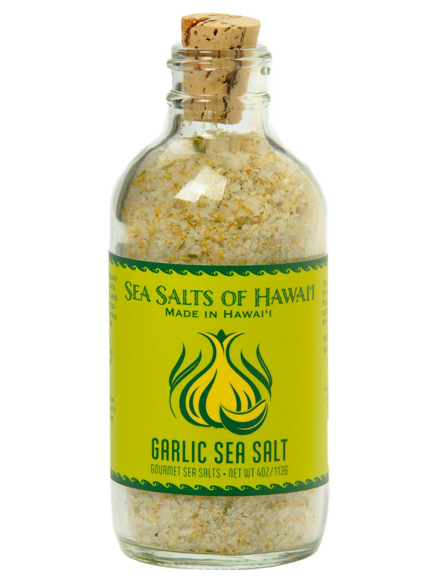 Garlic Hawaiian Sea Salt Sea Salts of Hawaii