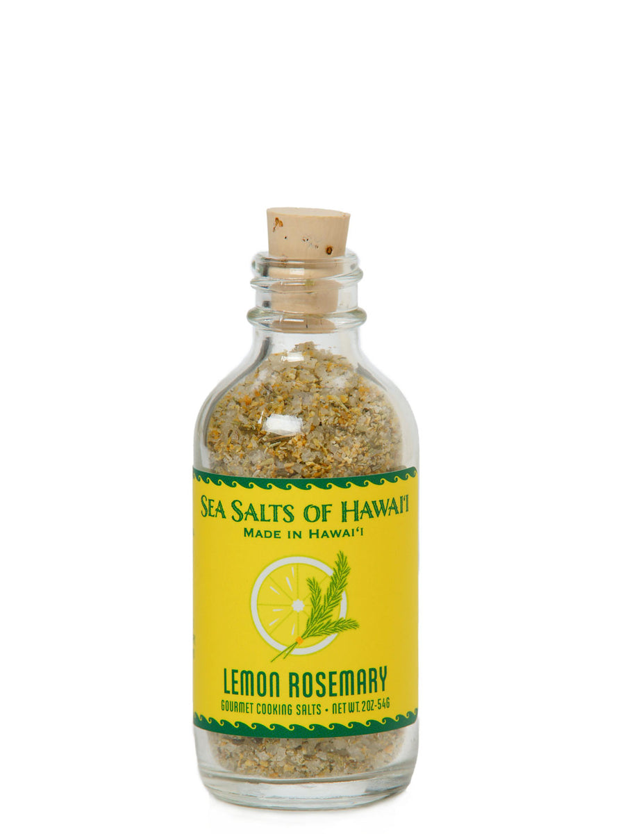 Mini Lemon Rosemary Pure Hawaiian Sea Salt Sea Salts of Hawaii