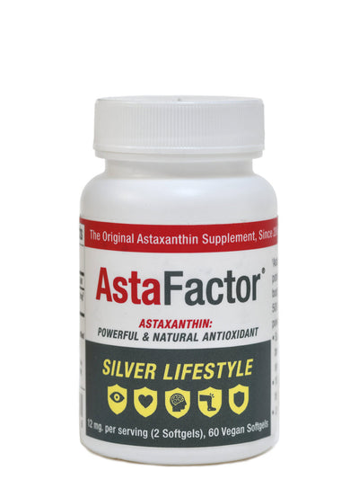 AstaFactor Silver Lifestyle Astaxanthin Supplement