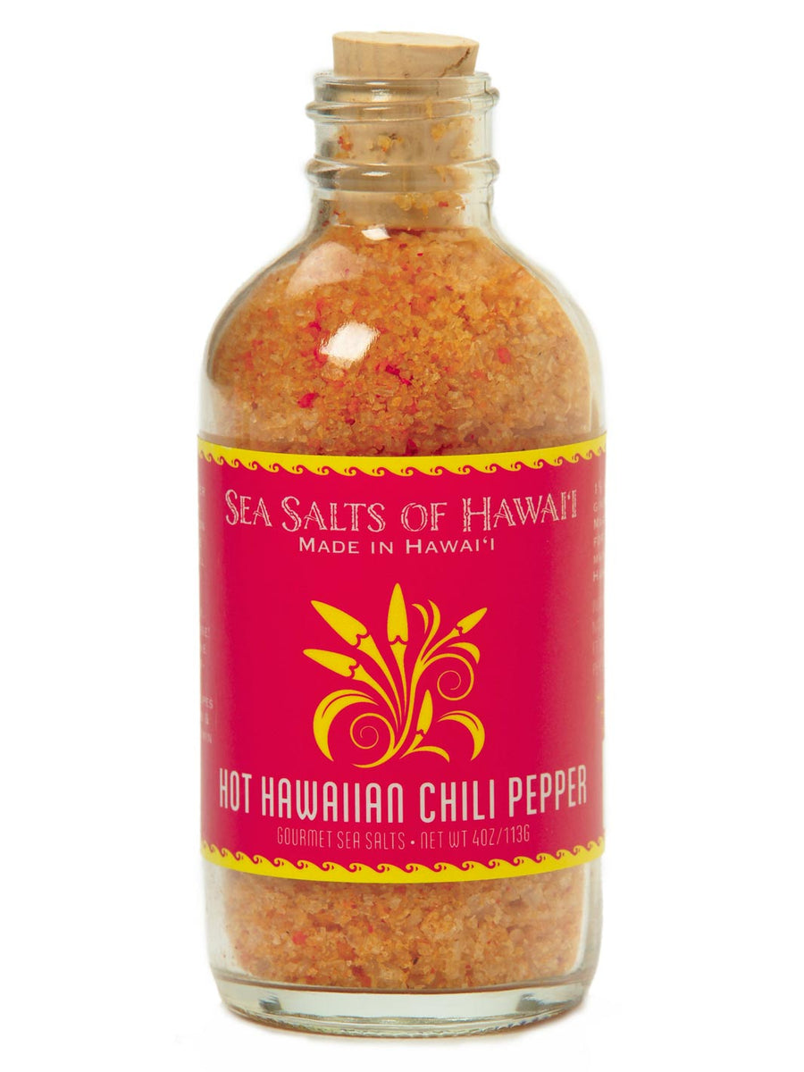 Hawaiian Chili Pepper Sea Salt Sea Salts of Hawaii